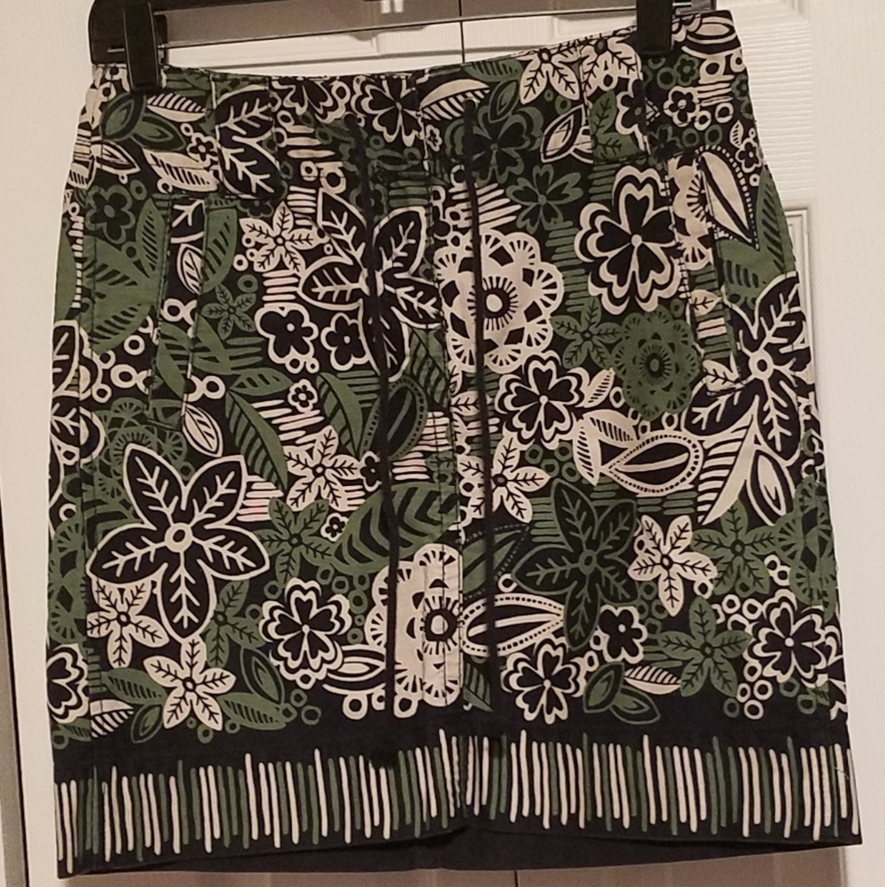 Ann Taylor Loft Cotton Twill Skirt (B1)